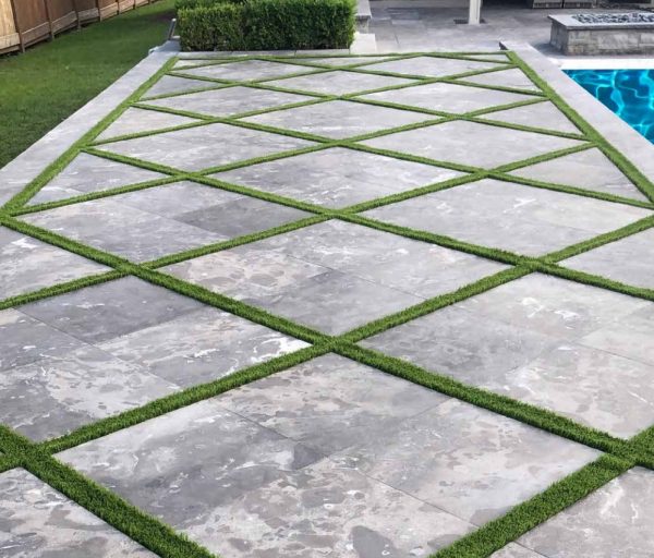 Banas Antique Black Square Cut Flagstone