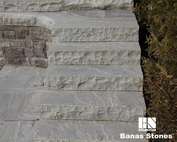 Banas Dove Grey Square Cut Flagstone