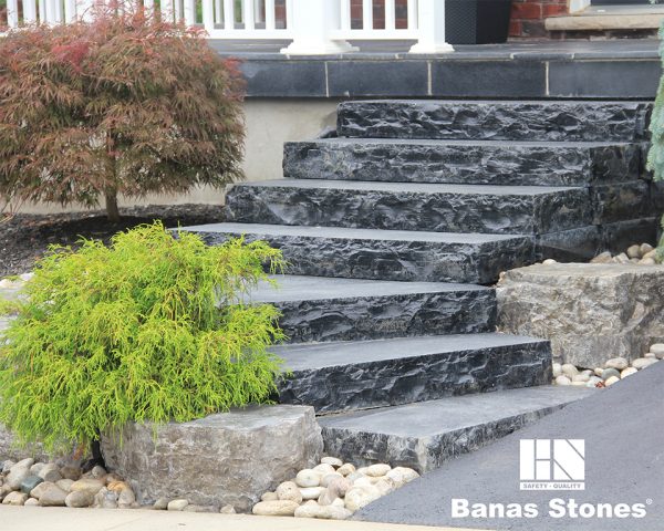 Banas Kota Black Square Cut Flagstone