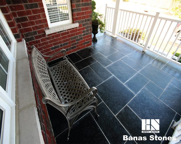 Banas Kota Black Square Cut Flagstone - Image 3