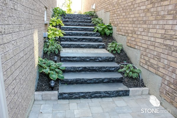 Black Limestone Square Cut Flagstone - Image 3